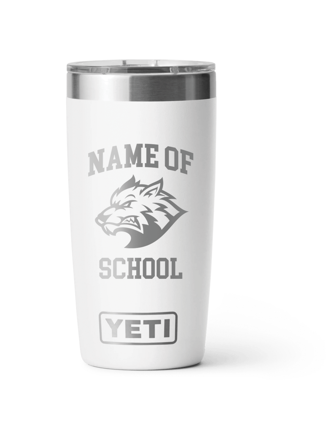 Yeti Personalized 20oz College, University or High School Graduation Laser Engraved Tumbler Gift - JJ's Party House: Birthday, Balloons & Custom Party Favors