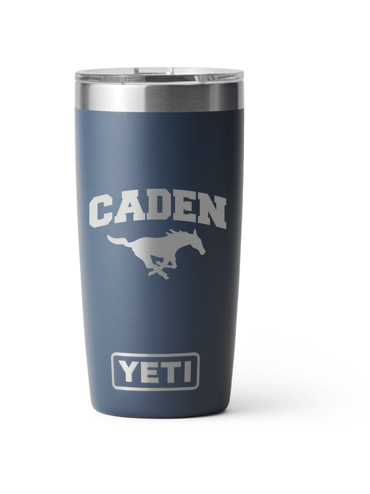 Yeti Personalized 20oz College, University or High School Graduation Laser Engraved Tumbler Gift - JJ's Party House: Birthday, Balloons & Custom Party Favors