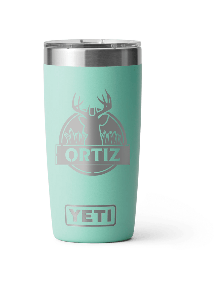 Yeti Personalized 20oz Tumbler Gift for Hunting, Ranching, Cattle Brand Enthusiast - JJ's Party House: Birthday, Balloons & Custom Party Favors