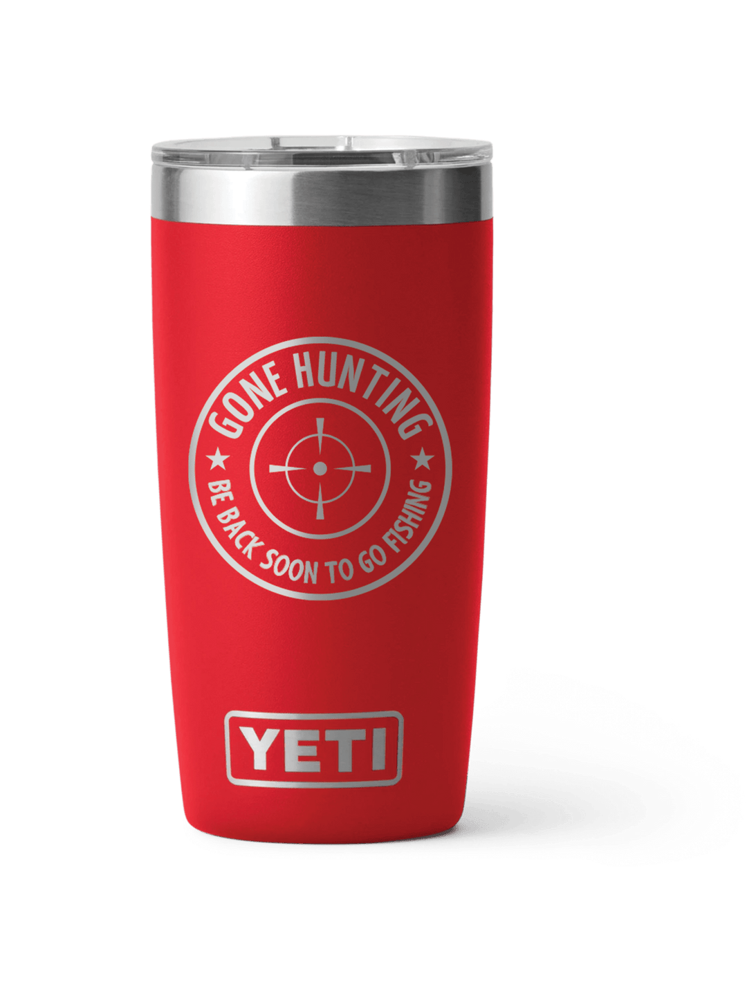 Yeti Personalized 20oz Tumbler Gift for Hunting, Ranching, Cattle Brand Enthusiast - JJ's Party House: Birthday, Balloons & Custom Party Favors