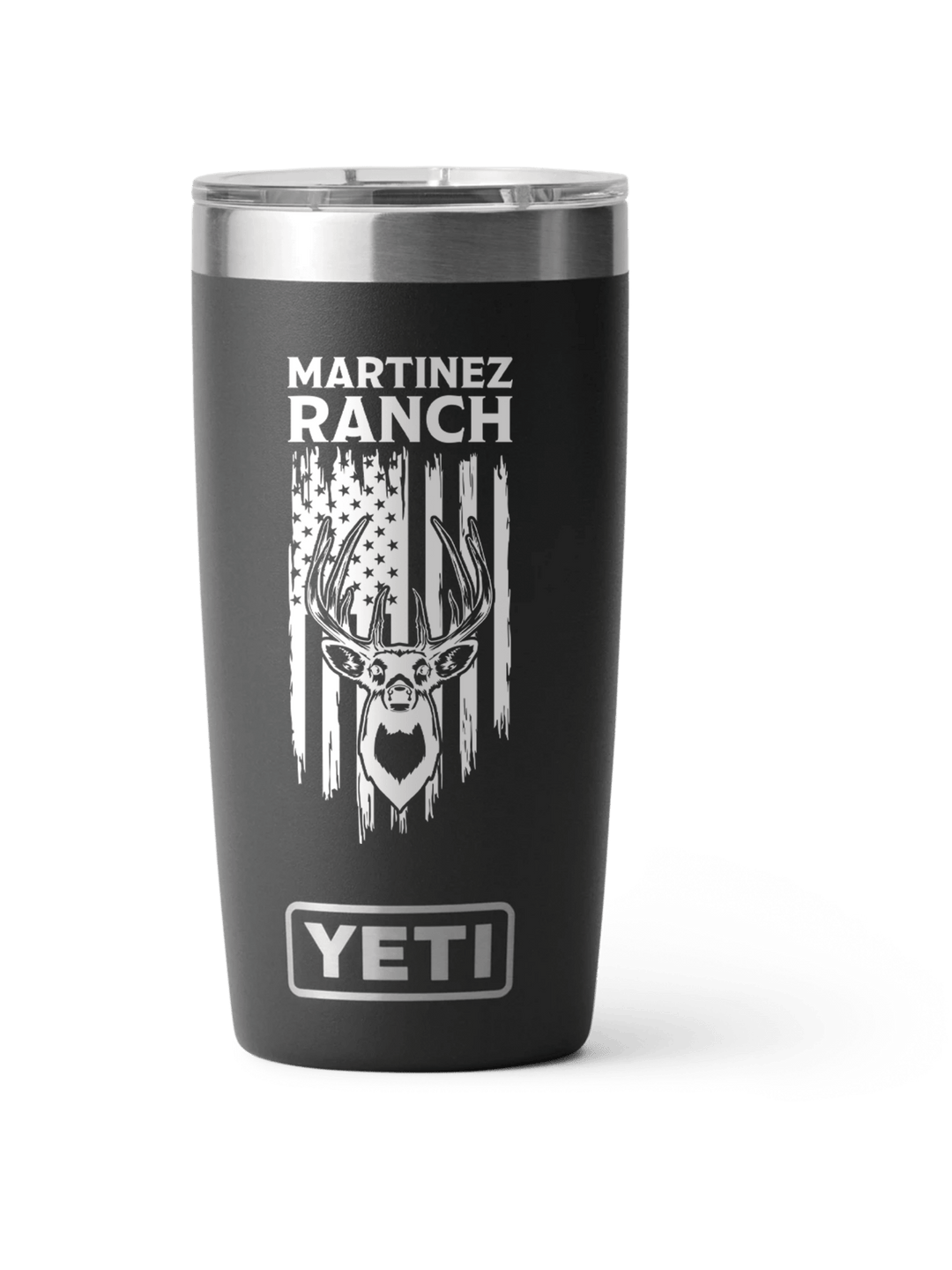 Yeti Personalized 20oz Tumbler Gift for Hunting, Ranching, Cattle Brand Enthusiast - JJ's Party House: Birthday, Balloons & Custom Party Favors