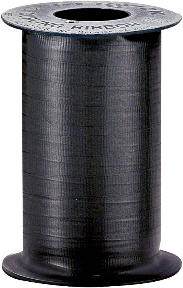 Black Curling Ribbon 500yds