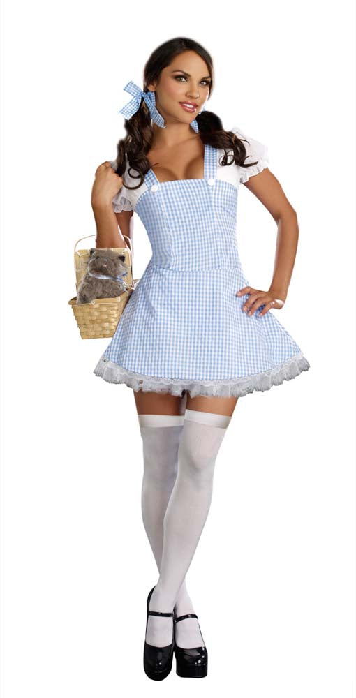 Adult Blue Gingham Dress Costume