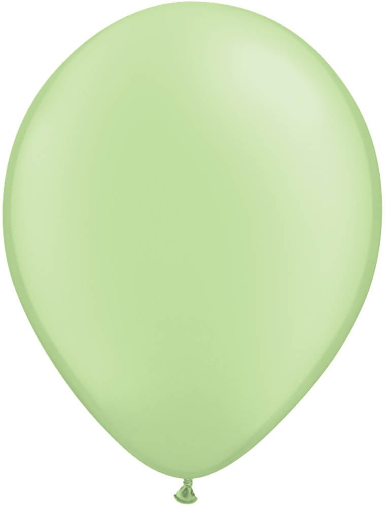 11'' NEON GREEN LATEX BALLOONS - JJ's Party House