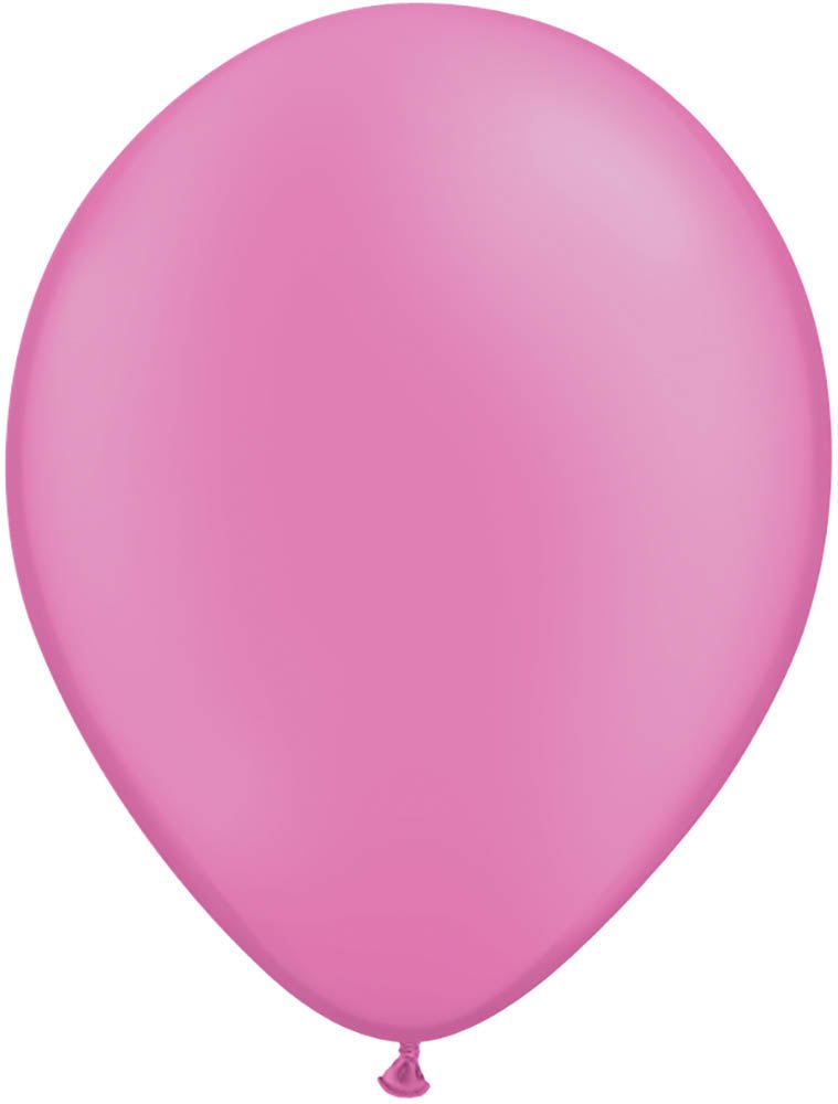 11'' NEON MAGENTA LATEX BALLOON - JJ's Party House