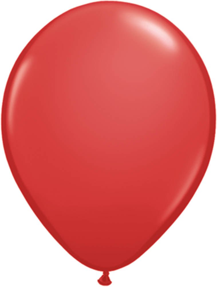 11'' RED LATEX BALLOONS - JJ's Party House