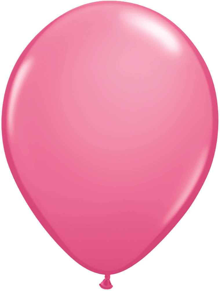 11'' ROSE LATEX BALLOONS - JJ's Party House