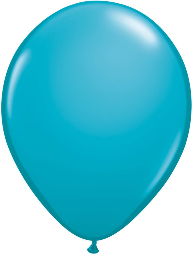 11'' TROPICAL TEAL LATEX BALLOO - JJ's Party House