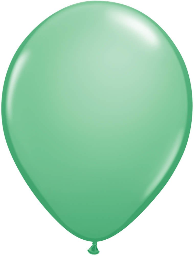 11'' WINTERGREEN LATEX BALLOONS - JJ's Party House