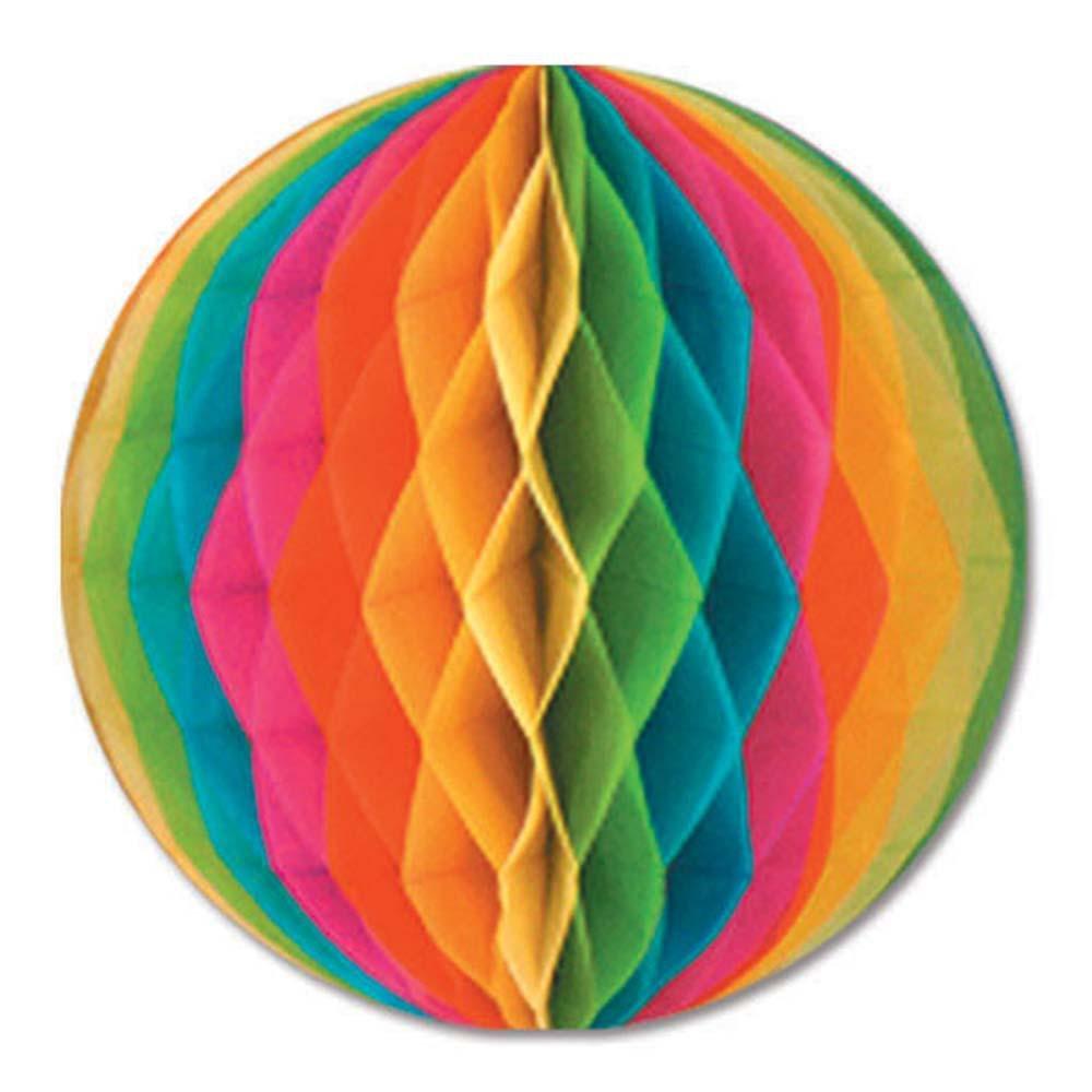 12" Tissue Ball - Multicolor - JJ's Party House
