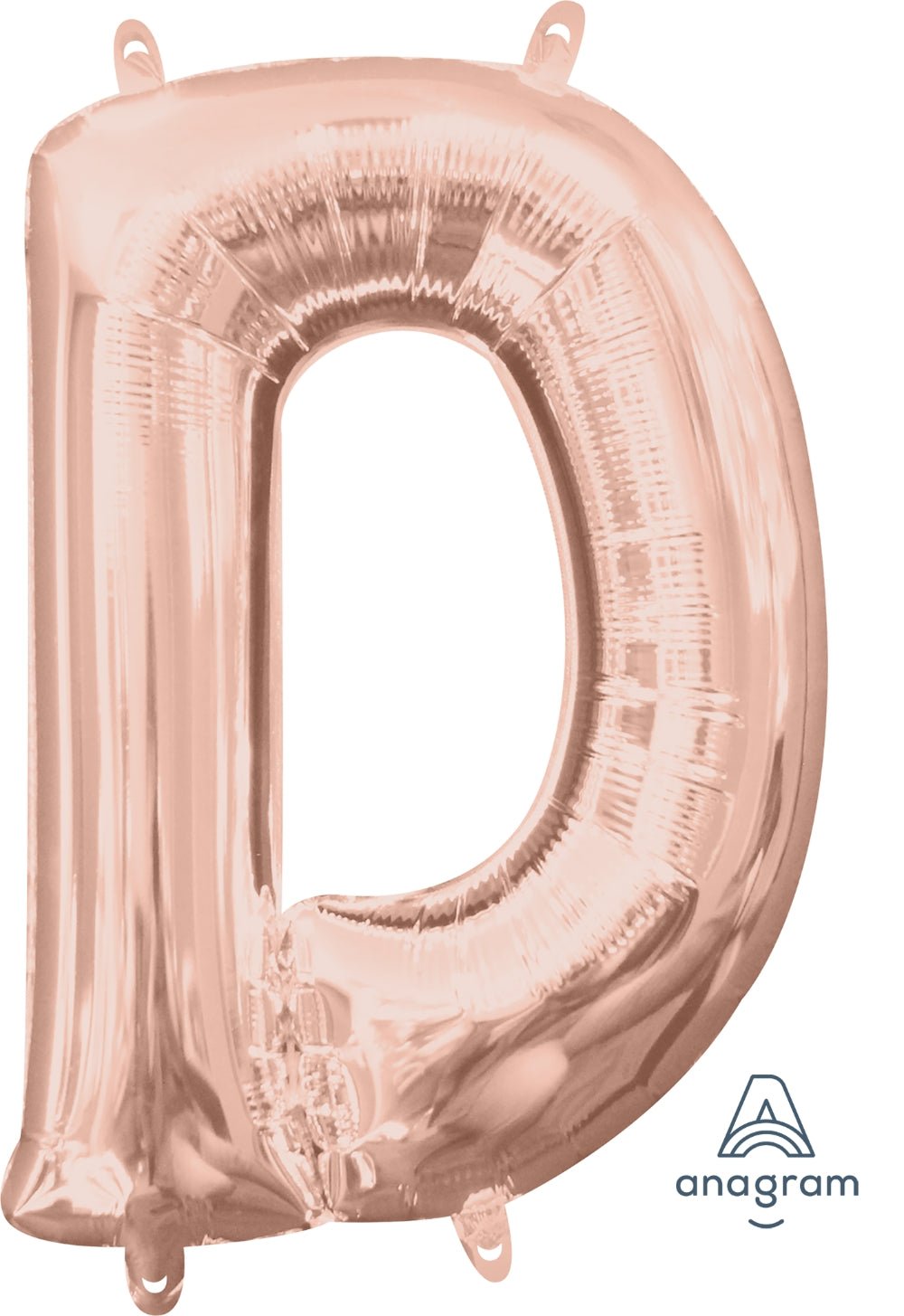 16'' Letter D Rose Gold - JJ's Party House