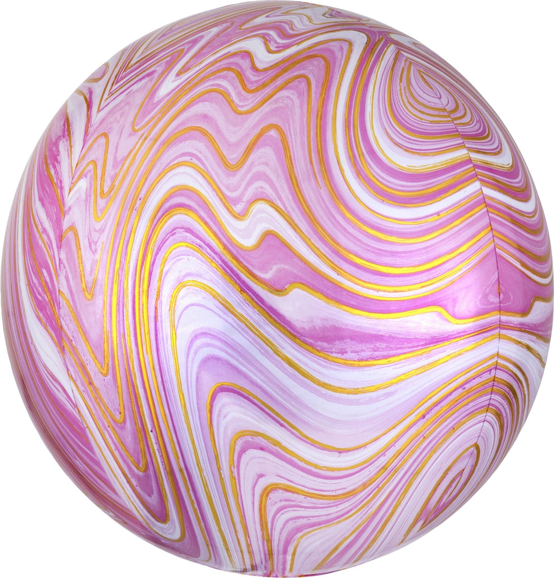 16'' Pink Marblez - JJ's Party House