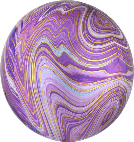 16'' Purple Marblez - JJ's Party House