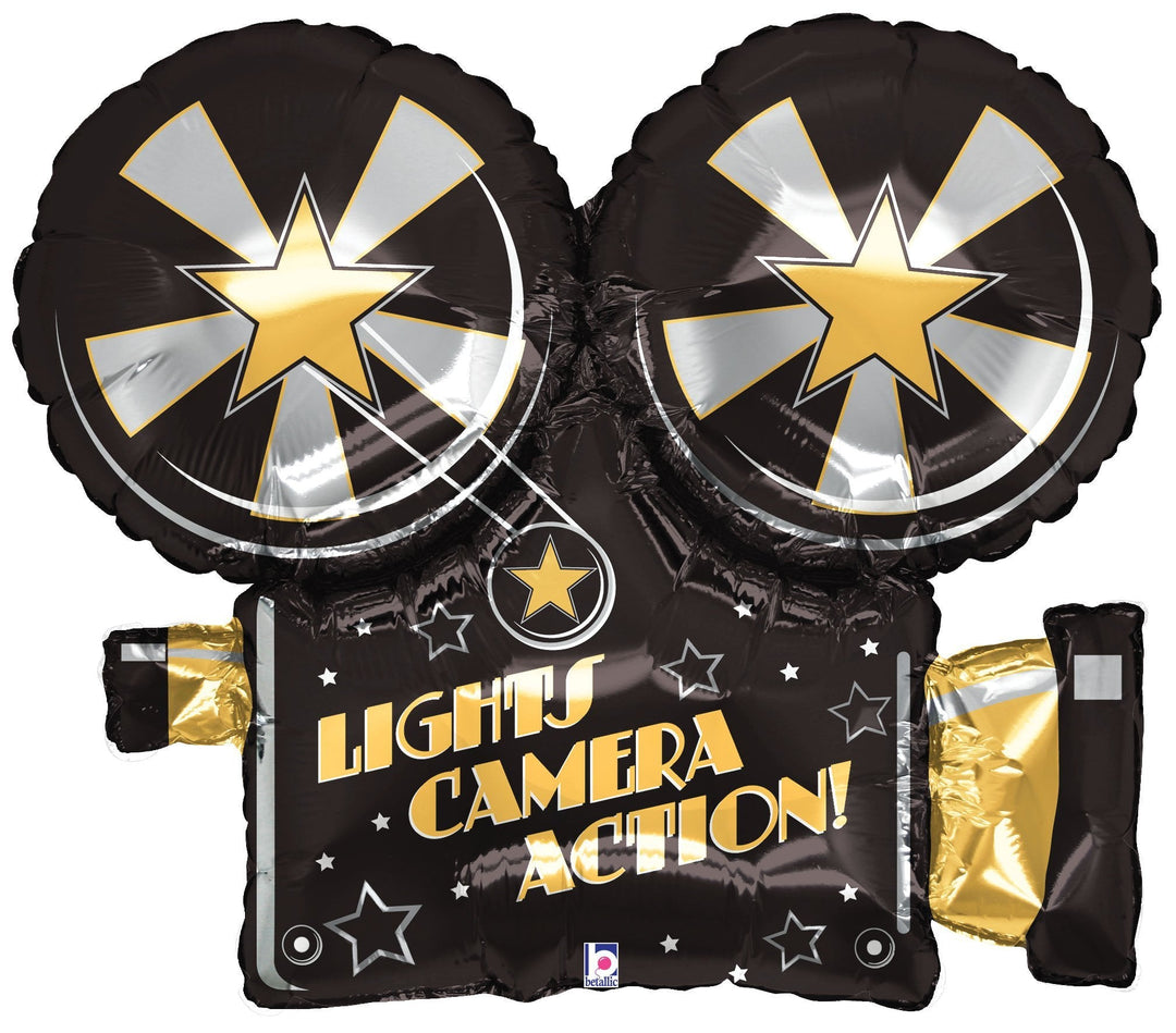 32'' Lights Camera Action Ballo - JJ's Party House