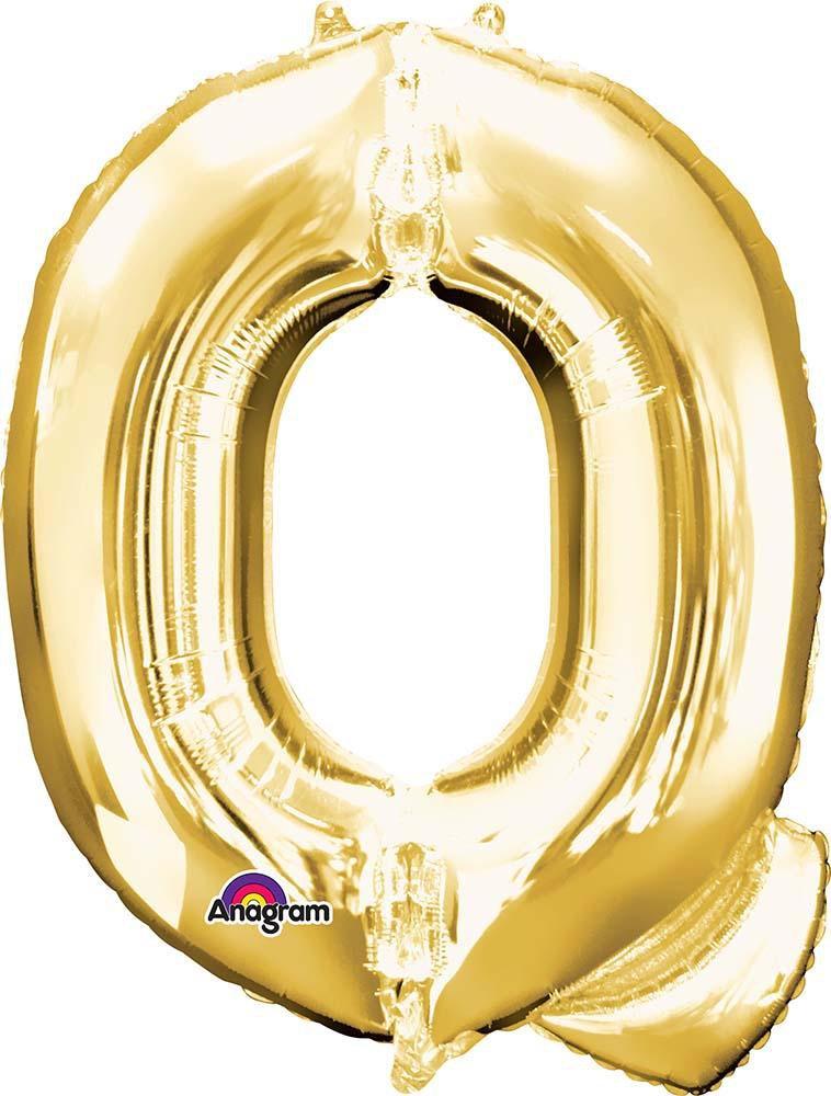 33'' LETTER Q GOLD - JJ's Party House