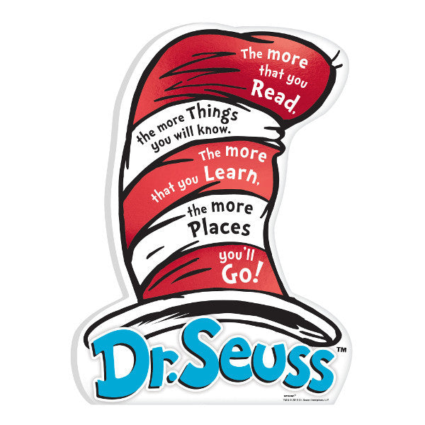 Dr. Seuss Hat Sign