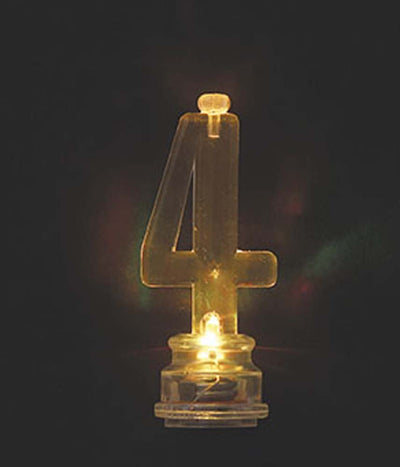 4 - Flashing Candle Holder w/ - JJ's Party House