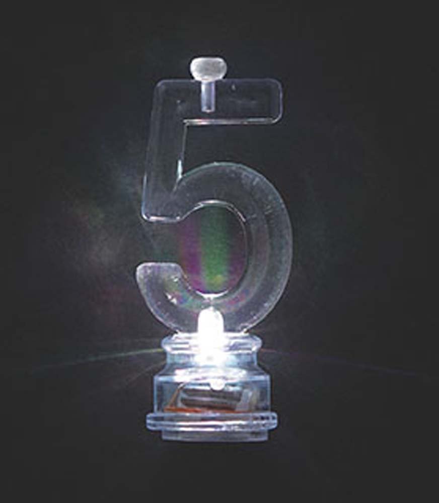 5 - Flashing Candle Holder w/ - JJ's Party House