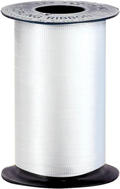 500yd White Ribbon - JJ's Party House - Custom Frosted Cups and Napkins