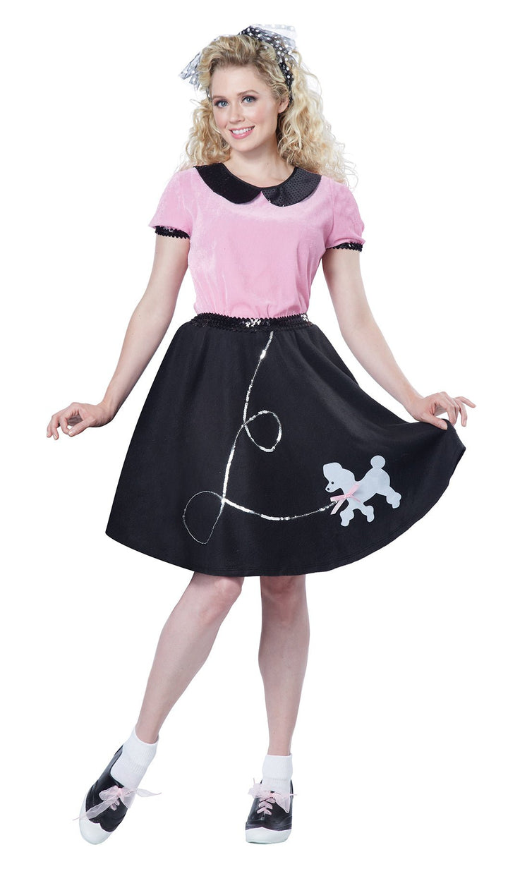 50'S Hop W/Poodle Skirt / Adul - JJ's Party House