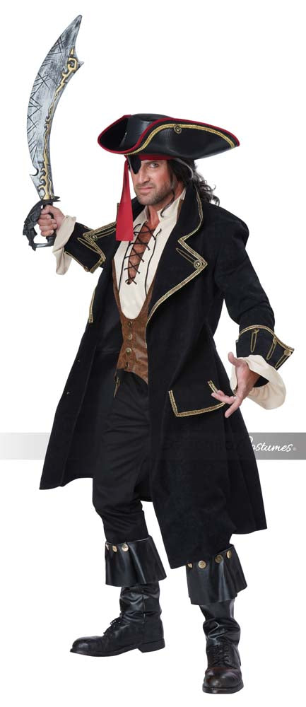 Mens Pirate Captain Costume
