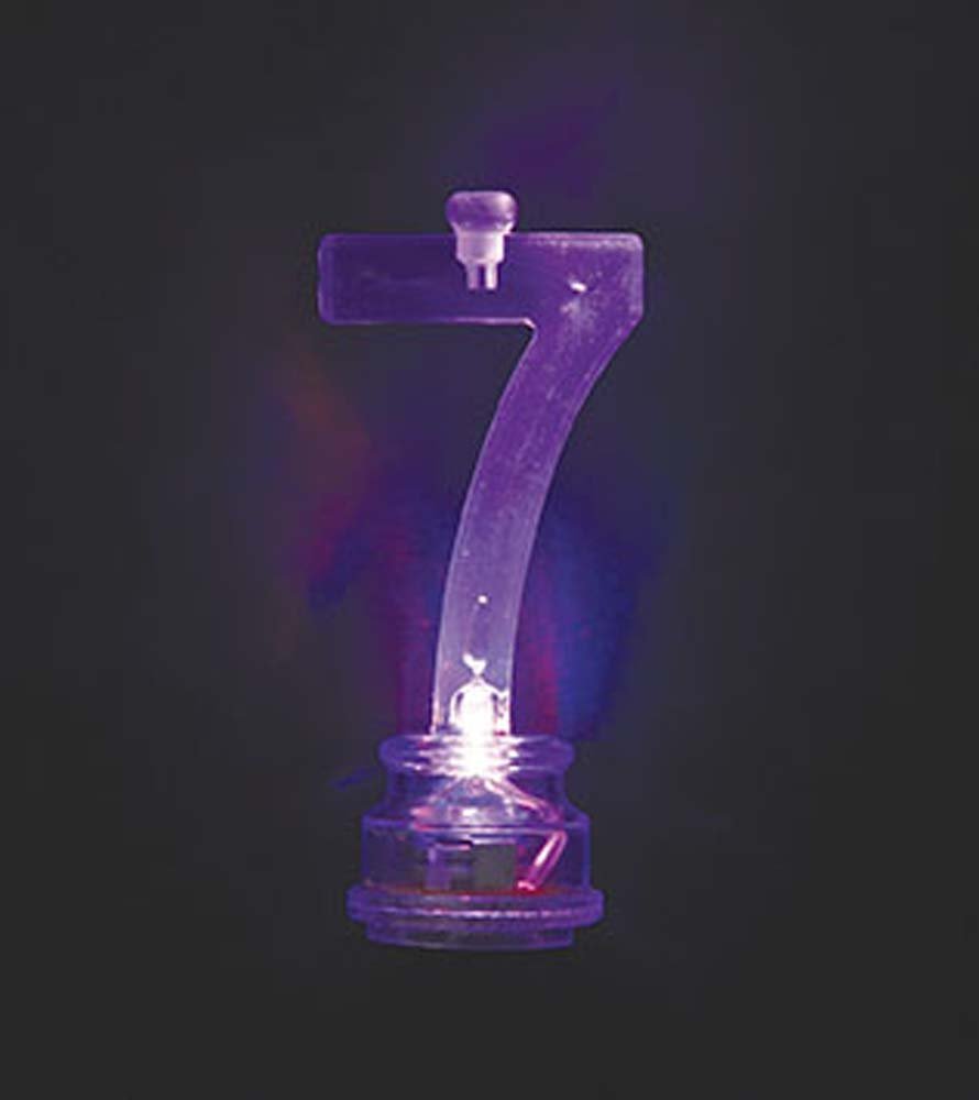 7 - Flashing Candle Holder w/ - JJ's Party House