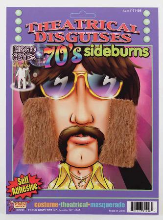70's Disco Sideburns - JJ's Party House
