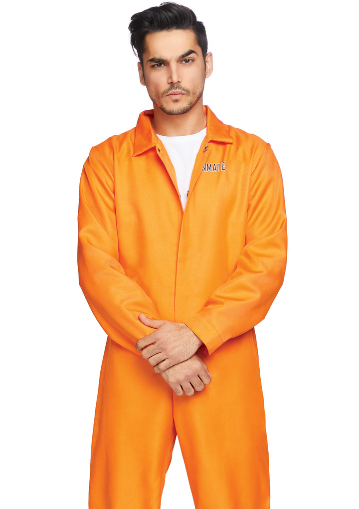Orange Prison Jumpsuit (One Size