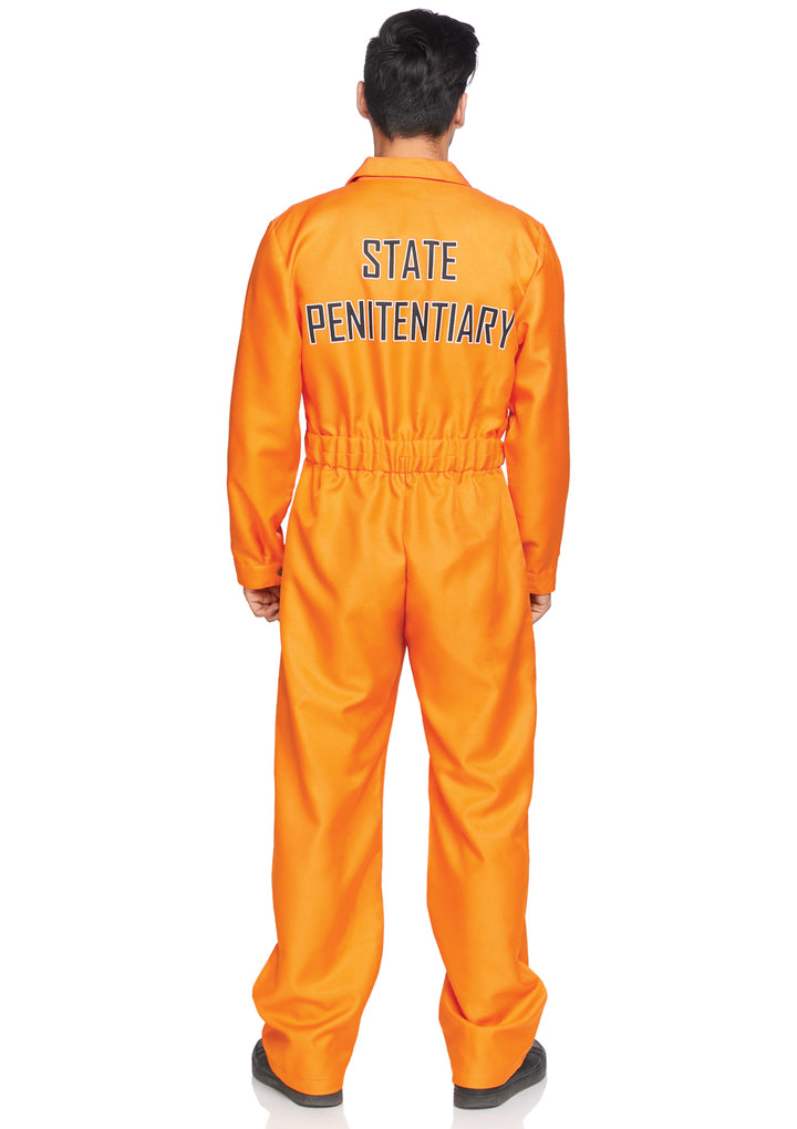Orange Prison Jumpsuit (One Size