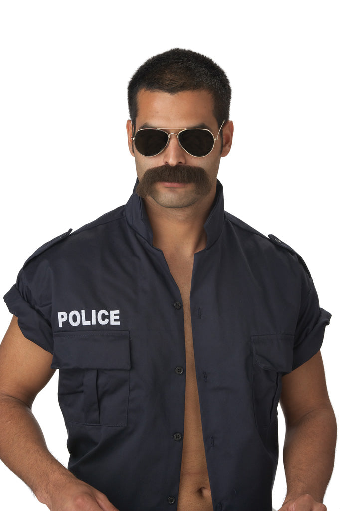 The Man (Moustache) Dark Brown