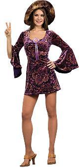 Adult 60s Girl Costume - JJ's Party House