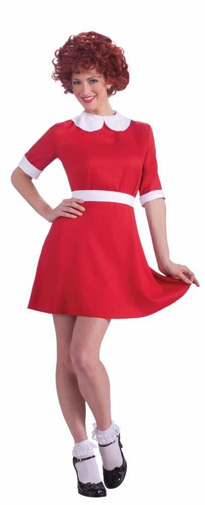 Adult Annie Costume - Standard Size - JJ's Party House