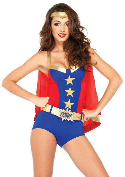 Adult Comic Book Girl Costume - JJ's Party House