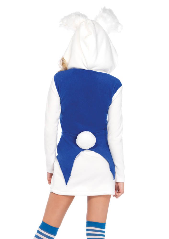 Adult Cozy White Rabbit Costume - JJ's Party House