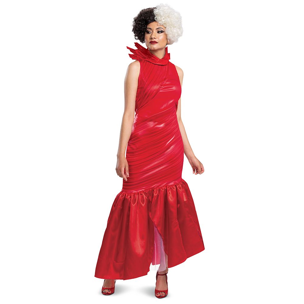 Adult Cruella Red Dress Costume - JJ's Party House