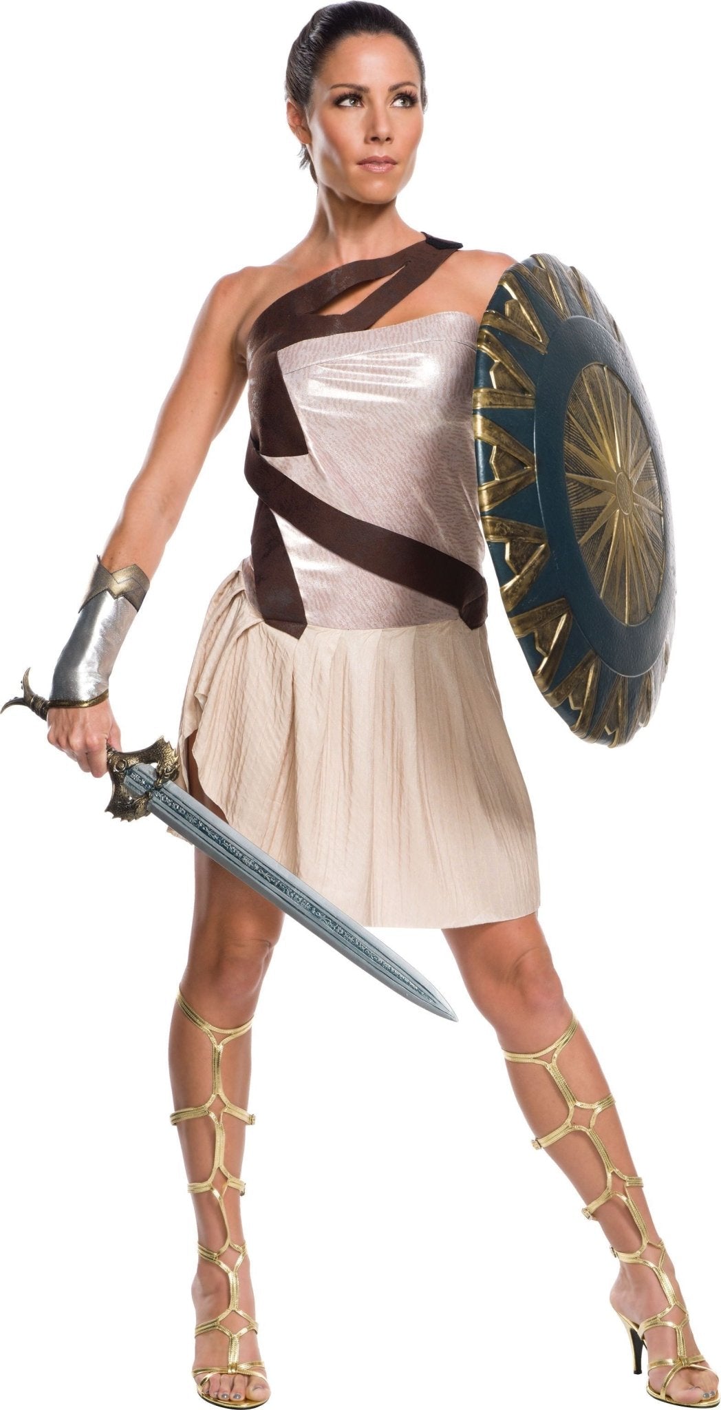 Adult Deluxe Beach Battle Wonder Woman Costume - JJ's Party House