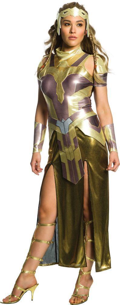 Adult Deluxe Hippolyta Costume - Wonder Woman - JJ's Party House
