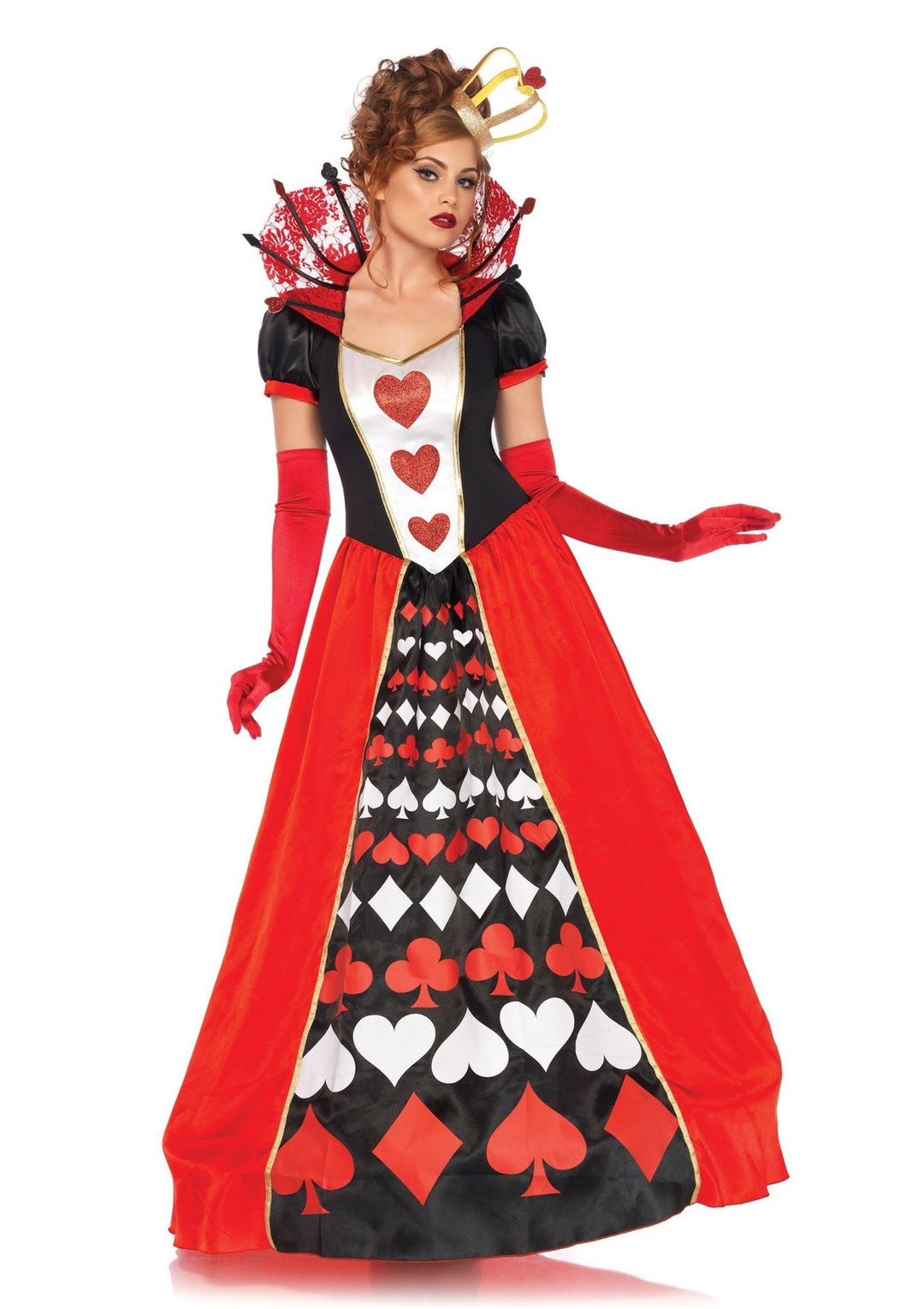 Adult Deluxe Queen of Hearts Costume - JJ's Party House