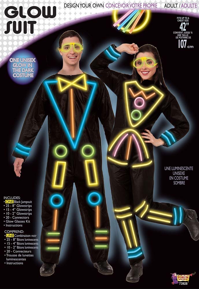 Adult Glow in the Dark Suit - JJ's Party House
