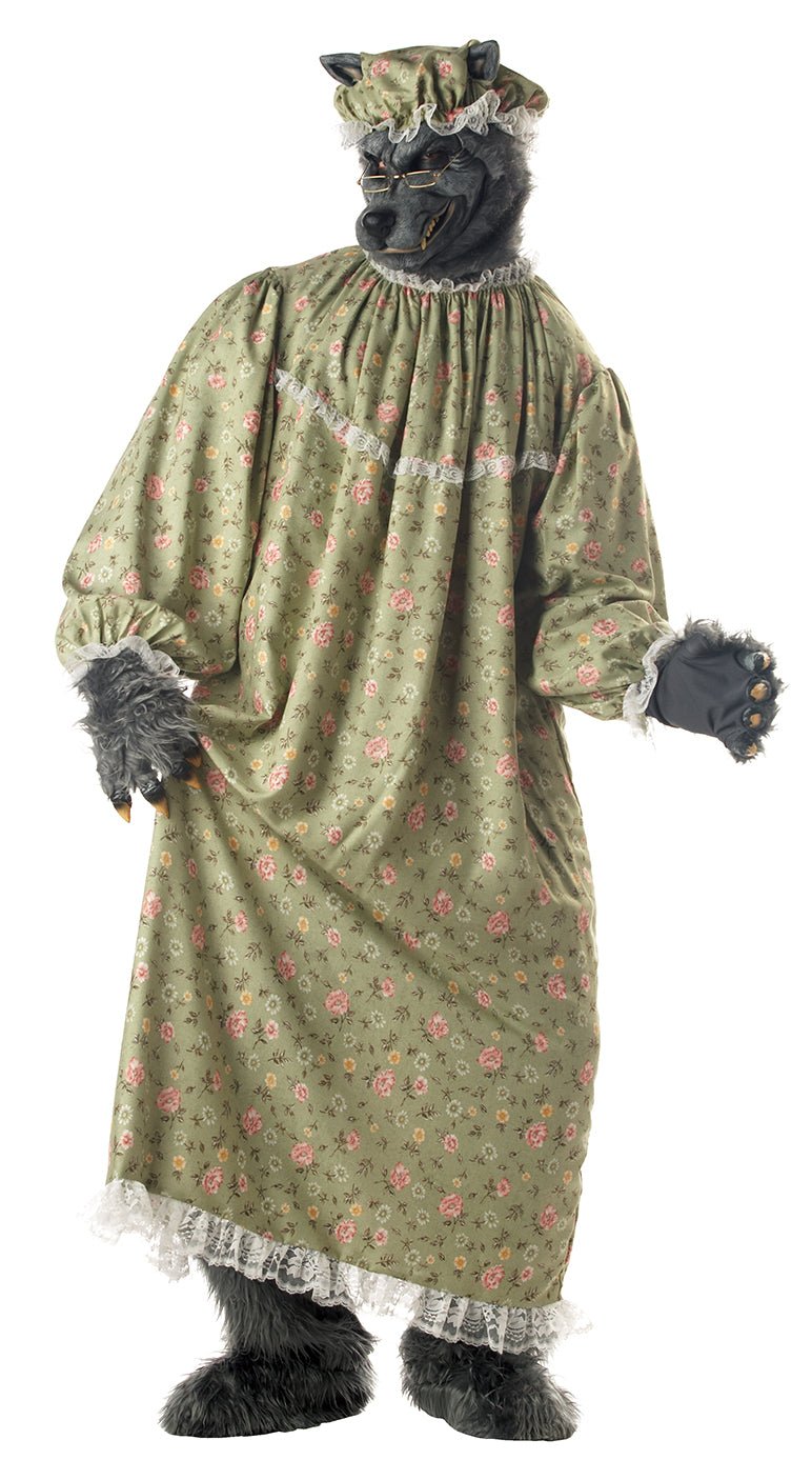 Adult Granny Wolf Costume - JJ's Party House