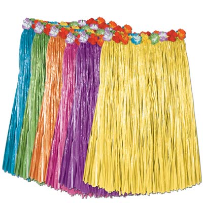 Adult Grass Hula Skirts - JJ's Party House