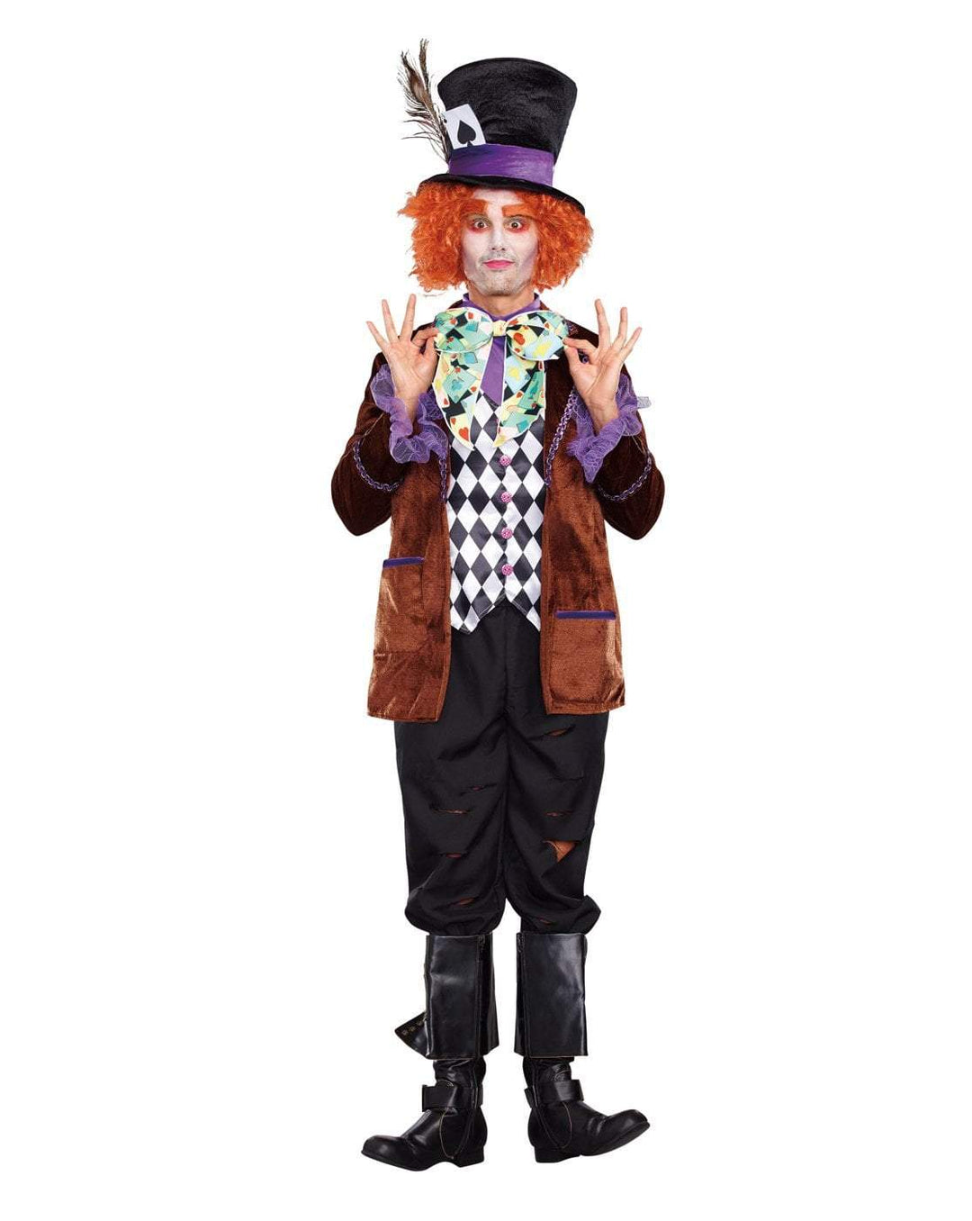 Adult Hatter Madness Costume - JJ's Party House