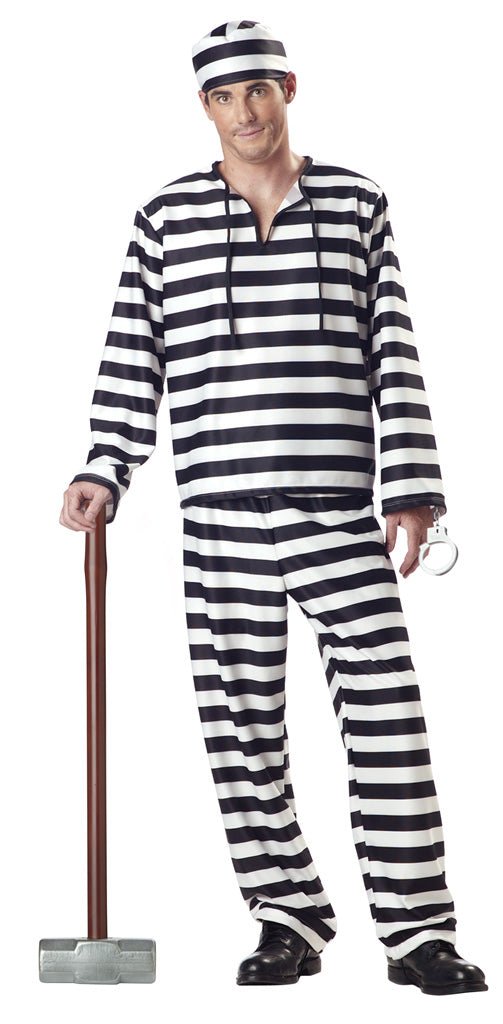 Adult Jailbird Costume - JJ's Party House