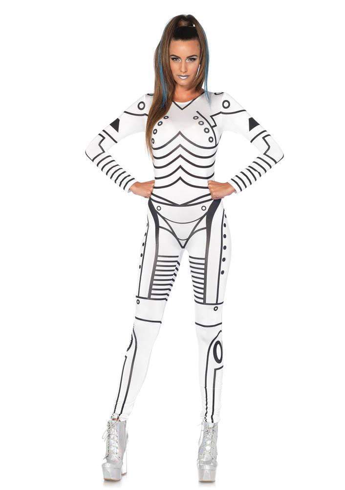 Adult Killer Robot Catsuit Costume - JJ's Party House