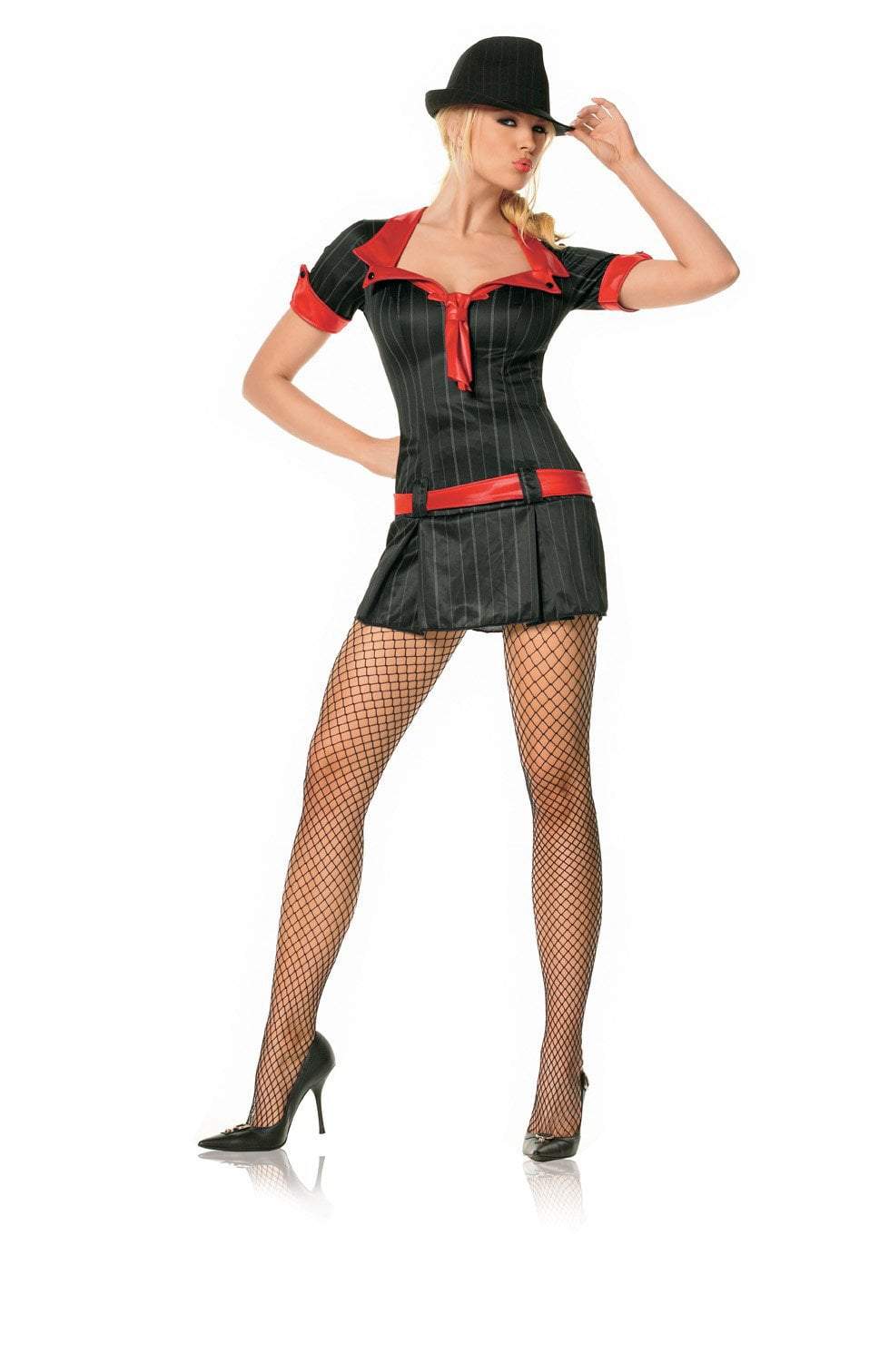 Adult Lady Gangsta Costume Dress - JJ's Party House