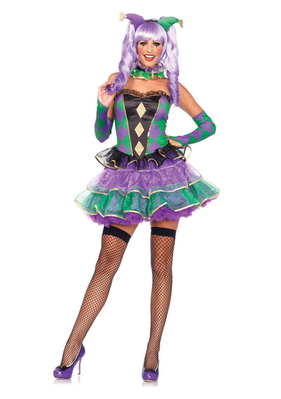 Adult Mardi Gras Sweetie Costume - JJ's Party House