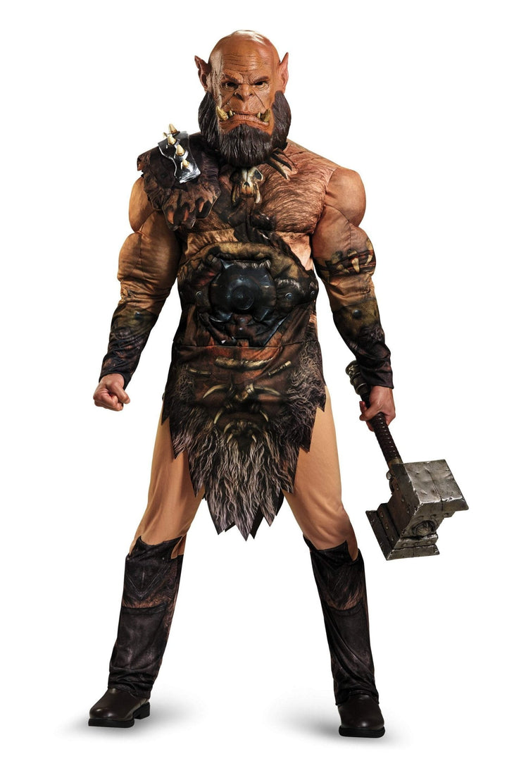 Adult Orgrim Deluxe Muscle Costume - Warcraft - JJ's Party House