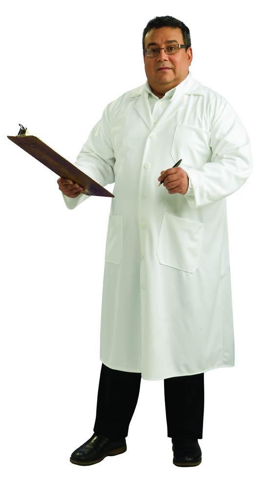 Adult Plus Size Lab Coat - JJ's Party House