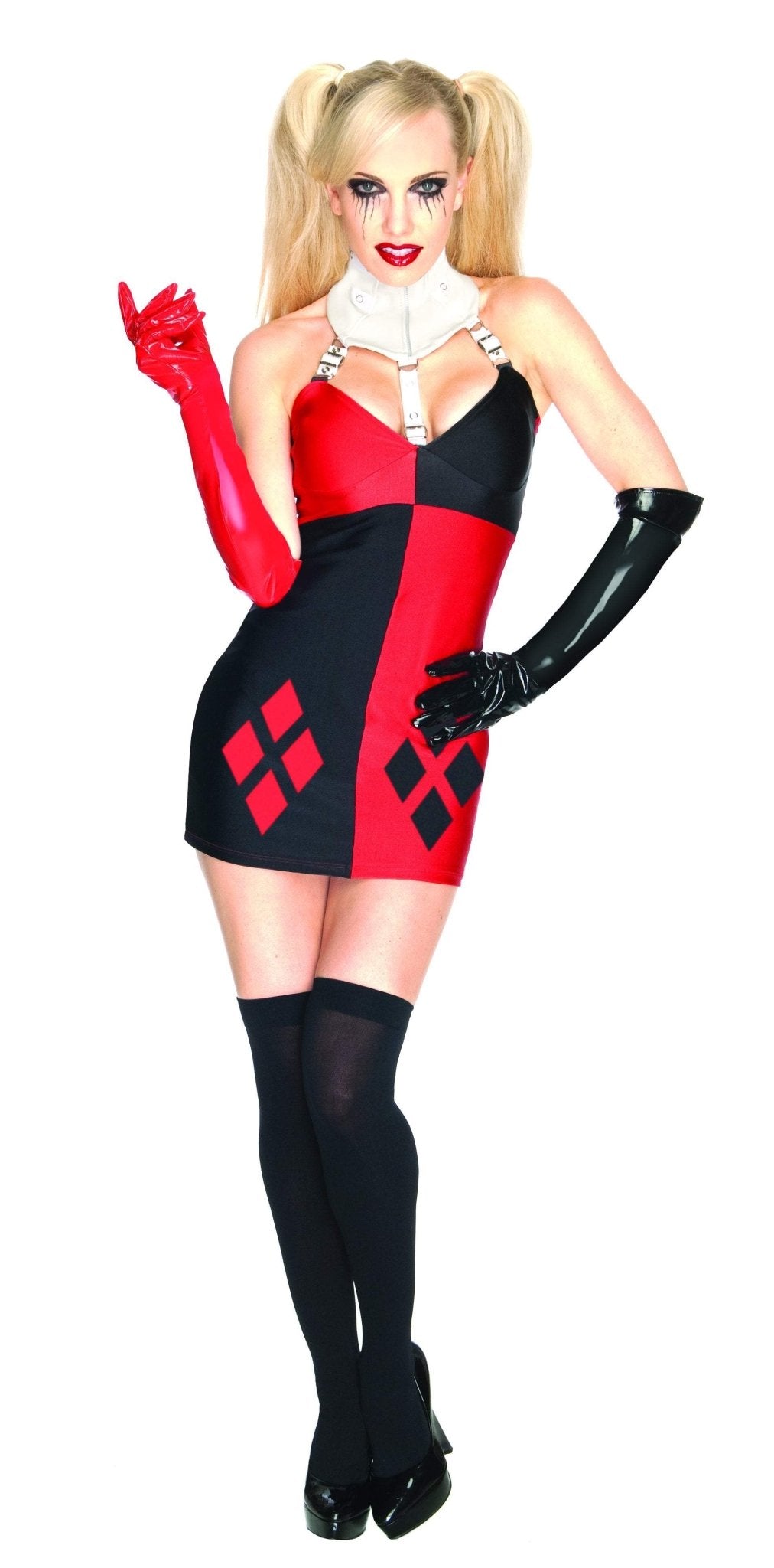 Adult Super Villan Harley Quinn Costume - Batman - JJ's Party House