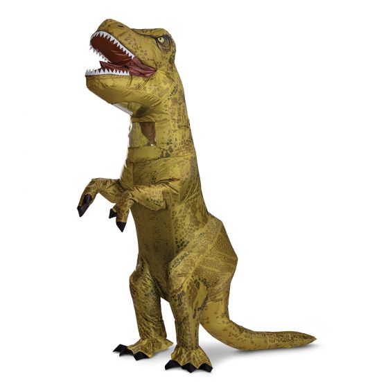 Adult T-Rex Inflatable Costume - Jurassic World - JJ's Party House
